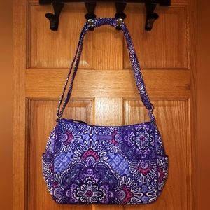 Vera Bradley "Lilac Tapestry" On the Go Crossbody Bag. Like brand new....unused.